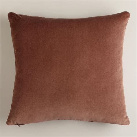 Chocolate Brown Velvet Throw Pillows | Brown throw pillows, Pillows, Velvet throw pillows