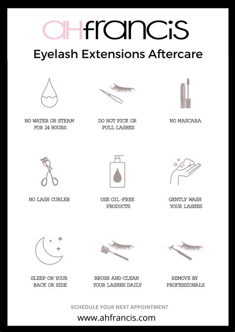 Free Eyelash Extension Resources Consultation And Aftercare Forms