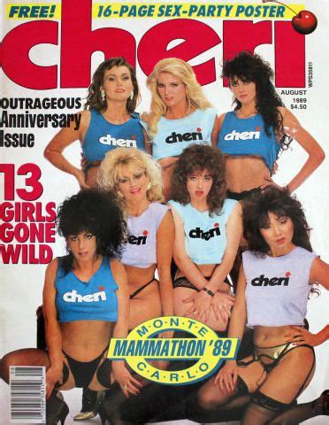 Cheri Anniversary Issue August At Wolfgang S Male Magazine