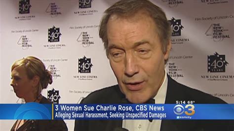 3 Women Sue Charlie Rose Cbs News Alleging Sexual Harrassment Youtube