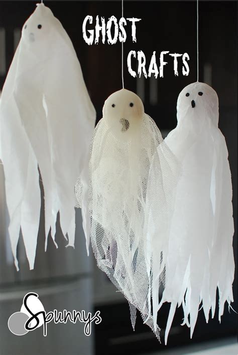 Ghost Crafts 3 Easy Halloween Ornament Ideas Spunnys