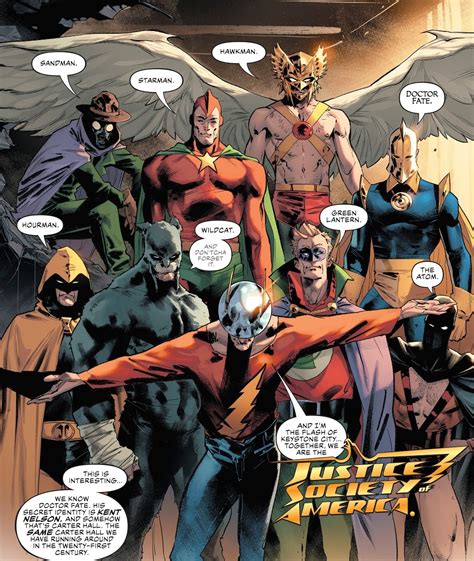 Justice Society Of America Heroes And Villains Wiki Fandom