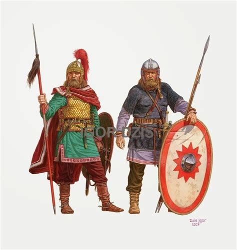 Germanic Warriors Древний рим Мифические существа Античность