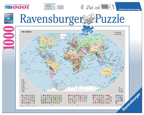 Spielwaren Express 1000 Teile Ravensburger Puzzle Politische