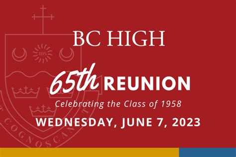 Class Of 1958 65th Reunion Luncheon Bc High