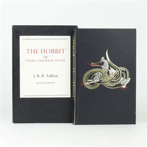 The Hobbit Or There And Back Again By Jrr Tolkien Deluxe Edition