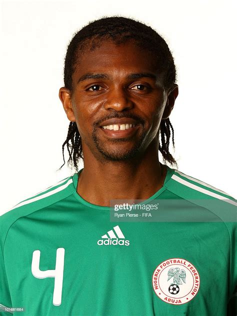 Nwankwo Kanu Of Nigeria Poses During The Official Fifa World Cup 2010