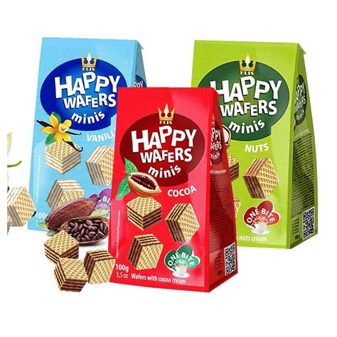 Wholesale Cheese Wafer Biscuits Wafer Strawberry Flavour Custom Wafer