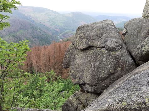 Harz Sagenhafte Felsen Im Okertal