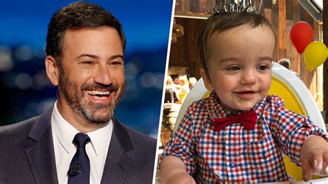 Jimmy Kimmel Celebrates Sons 1st Birthday With Grateful Message Jimmy Kimmel Popular Culture
