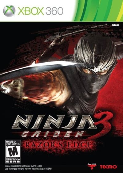El juego nos invita a unirnos a ryu hayabusa en una cruzada contra el clan ninja. Ninja Gaiden 3 Razor's Edge Xbox 360 Región Free XGD3