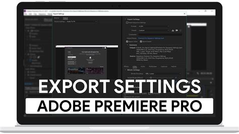 Best Export Settings For Youtube Adobe Premiere Pro Cc Tutorial Youtube