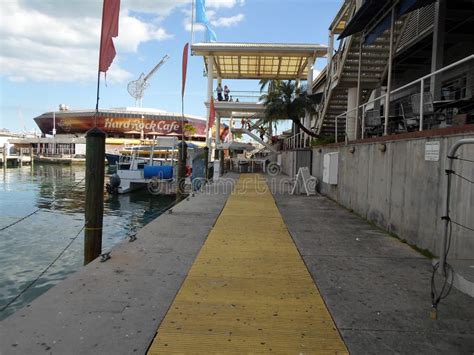 Biscayne Bay At Bayside Marketplace Miami Fl Usa Stock Image Image