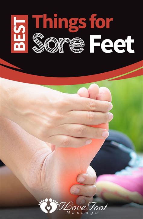 Best Things For Sore Feet Sore Feet Soreness Feet Massage Therapy
