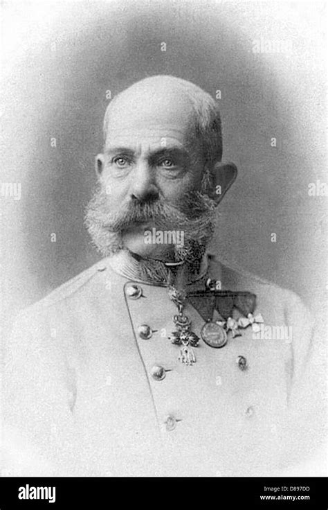 Emperor Franz Joseph Of Austria 1830 1916 Photographed In 1898 Stock