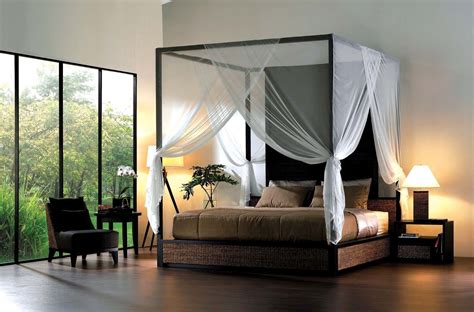 Für babys ab der geburt, weiß. Cool Modern Canopy Bed Design With Lovely White Netting ...
