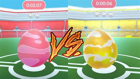 Pokemon Go Pink Vs Yellow Raid Egg Showdown Youtube