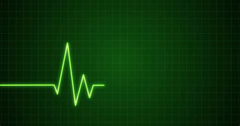 Heart Monitor Ekg Electrocardiogram Pulse Seamless Loop Background