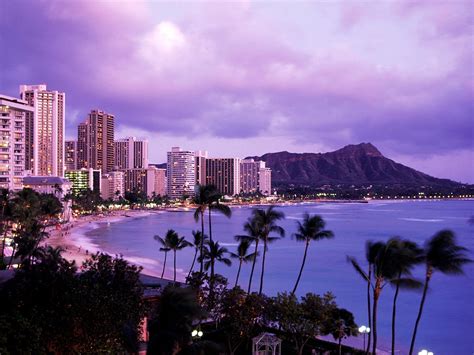 Waikiki Beach Honolulu Oahu Hawaii United States Wallpapers Top