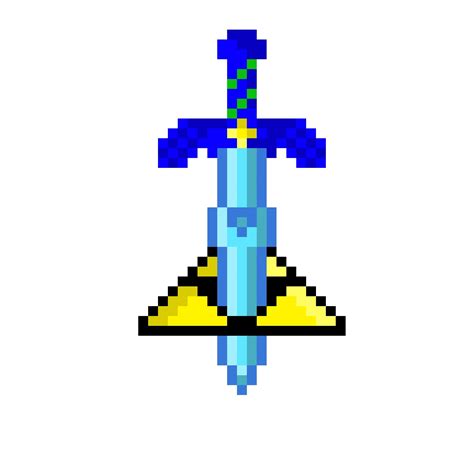 Minecraft Pixel Art Master Sword