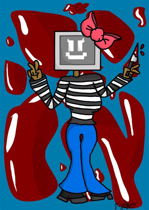 Tv Head Girl By Danikittycorn On Deviantart