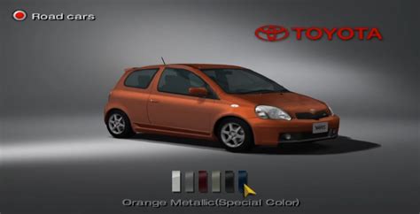 Toyota Yaris Rs Turbo 02 Orange Metallic Gtplanet