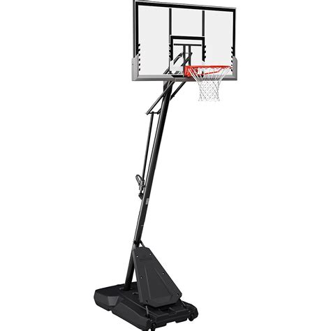 Spalding 54 In Angled Portable Basketball Hoop Academy