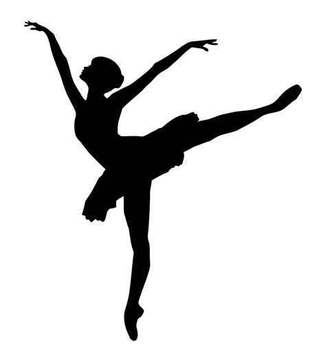 Ballet Dancer Silhouette Gratis Stock Bild Public Domain Pictures