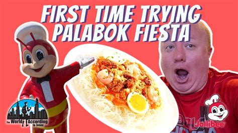 Jollibee Palabok Review My First Time Trying The Famous Dish Youtube
