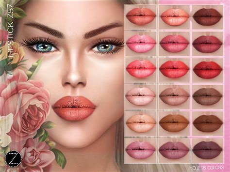 Lipstick Z58 By Zenx At Tsr Sims 4 Updates