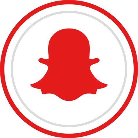 Download High Quality Snapchat Logo Transparent Red Transparent Png