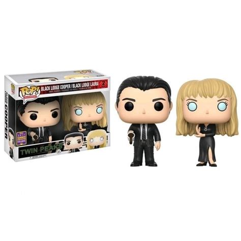 Black Lodge Cooper And Laura Exclusive Pop Vinyl 2 Pack