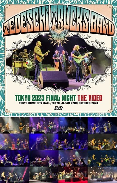 Tedeschi Trucks Band Tokyo 2023 Final Night The Video 1dvdr Giginjapan