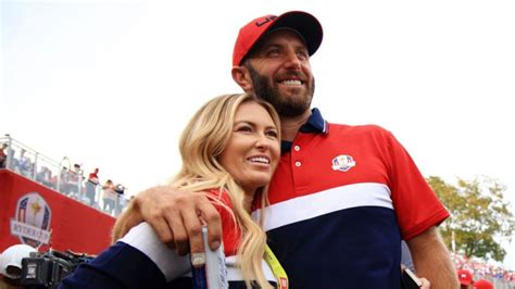 Golfer Dustin Johnson Marries Long Time Partner Paulina Gretzky In