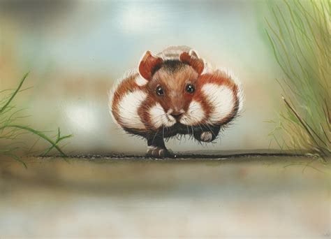 Hamster Hd Wallpaper Background Image 3494x2526 Id