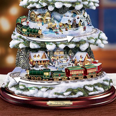 Thomas Kinkade Christmas Trees Comfy Christmas