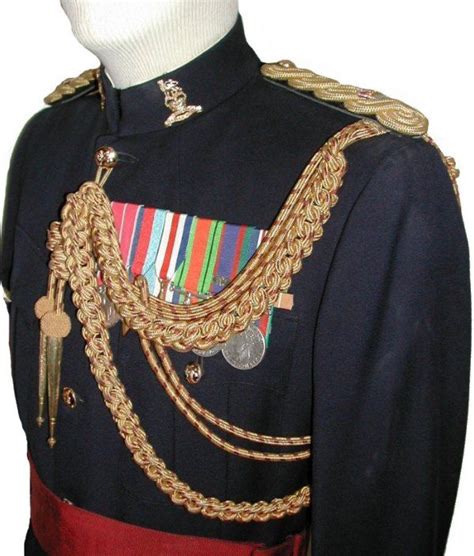 Aiguillette British Crown Jewels Military Dresses Military Uniform