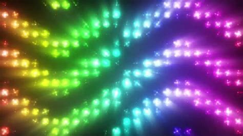 Colorful Flashing Lights With Smoke — Stock Video © Raspirator 234290464