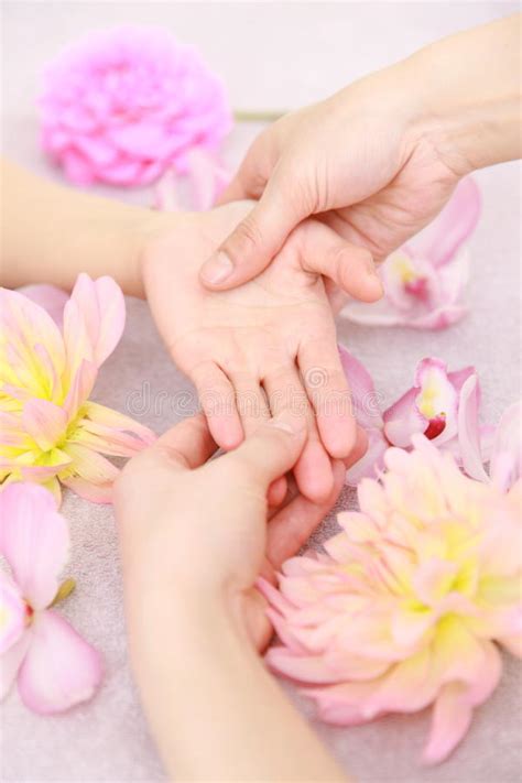 Hand Massage Stock Image Image Of Pleasant Finger Massage 45974115