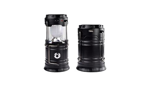 3 In 1 Solar Charging Led Collapsible Lantern And Flashlight With Usb