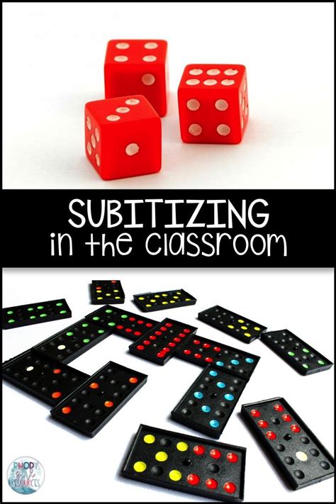 Subitizing Activities For The Classroom Rhody Girl Resources