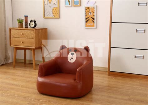 Attractive Washable Mini Couches For Kids Individual Lazy Sofa Wooden Frame