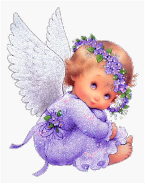 Ftestickers Baby Girl Angel Clipart Cute Good Morning Baby Angel Hd