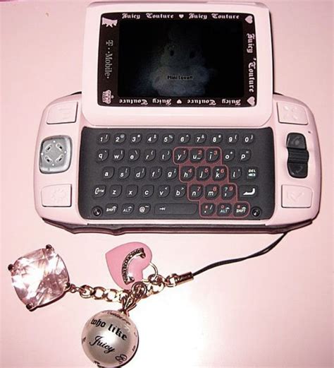 i still have this exact phone sitting in my dresser juicy couture sidekick cool things to buy