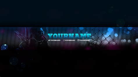 Youtube Banners Template