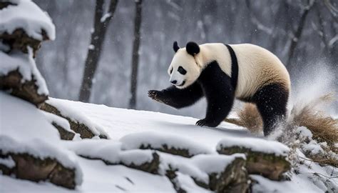 How Do Giant Pandas Adapt To Winter Conditions In Their Habitats
