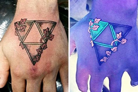 52 Upside Down Triangle Tattoos