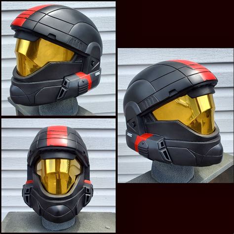 Ultimate Custom Halo Reach Odst Helmet Padded And Wearable Etsy