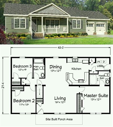 Ranch House Plans With Open Floor Plan Aspects Of Home Business