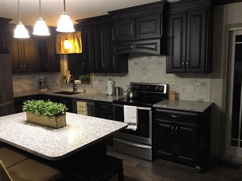 Want to turn your kitchen into an exquisite art, and make it a model of timeless luxury? Midnight Black Cabinets - Kitchen - Indianapolis - by ...